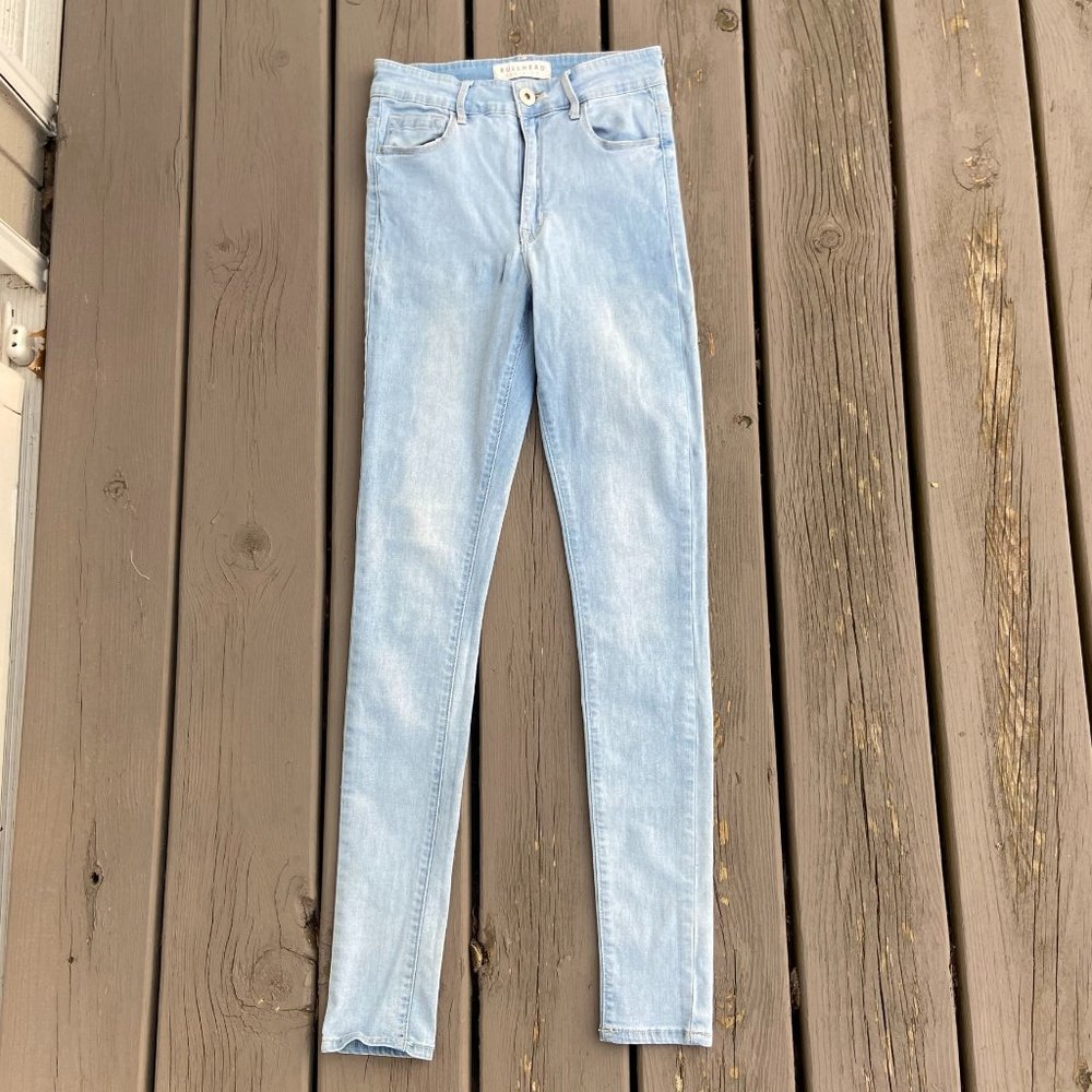 PACSUN Bullhead Super High Rise Skinny Jeans